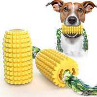 Corn Shaped Dog Chew Toy, Bite-Resistant Tough Chew Rope Toys for Boredom Teeth Cleaning Dental Care